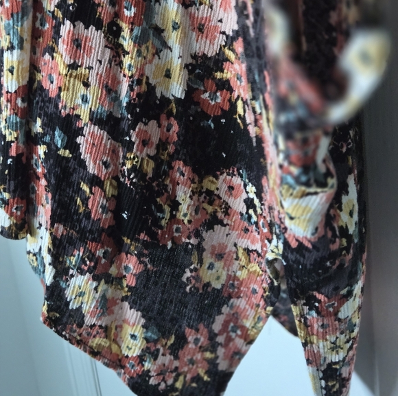 Maurices - One Size - Floral Kimono/Swim Cover - Picture 3 of 6